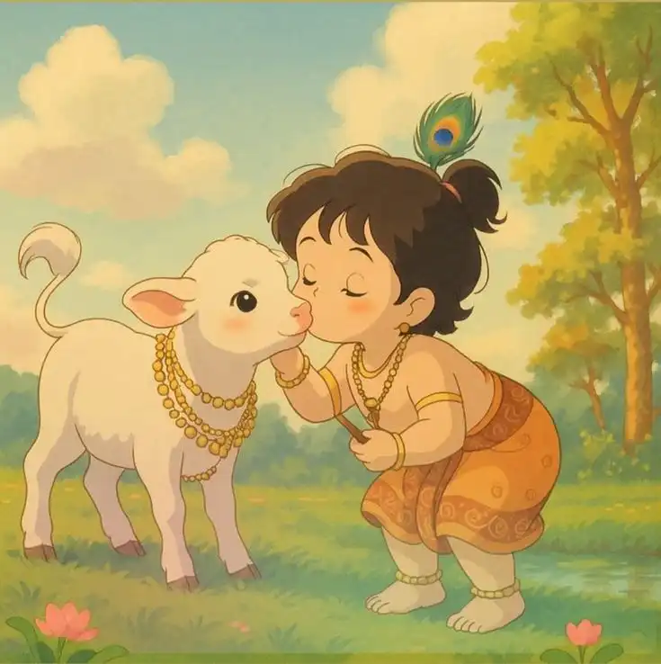 radha krishna love dp